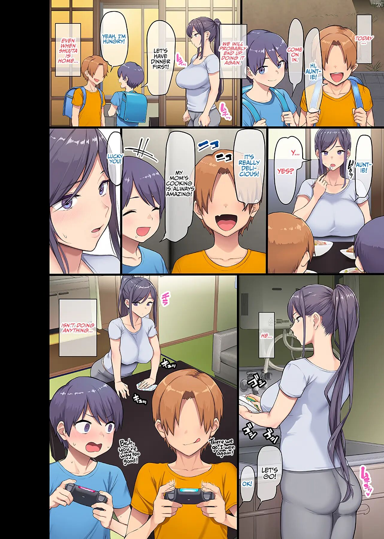 Giant Boobs Widow And Her Son's Very, Very Bad Friend Chapter 1000 Page 29